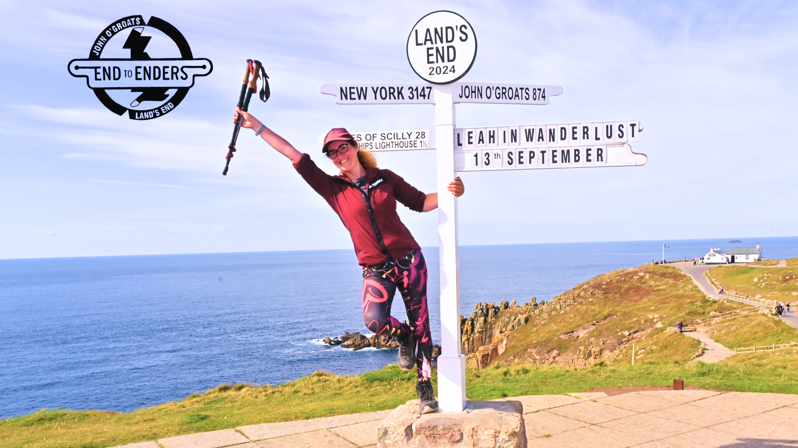 Completing JOGLE at Land's End