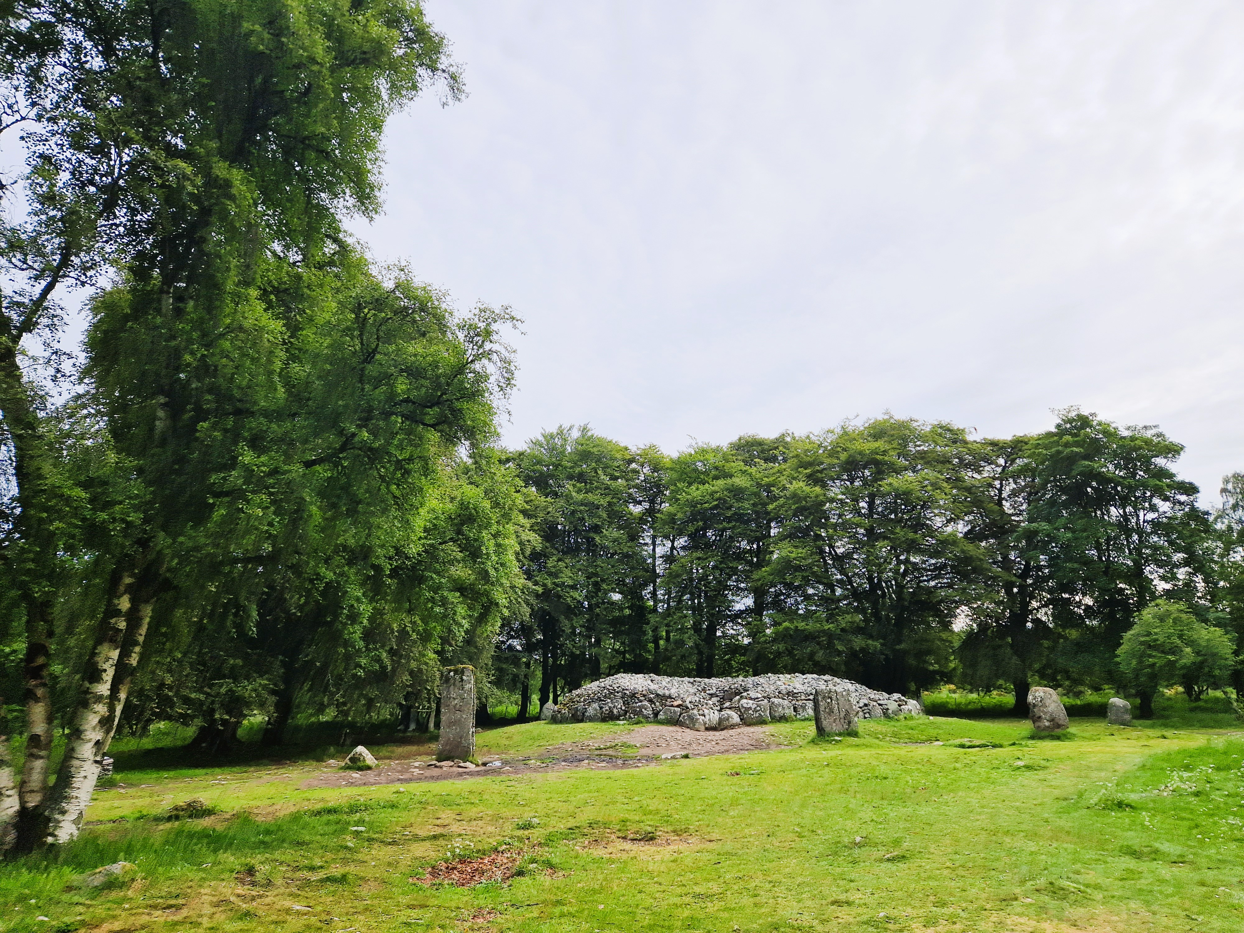Clava Cairns near Culloden, Inverness.