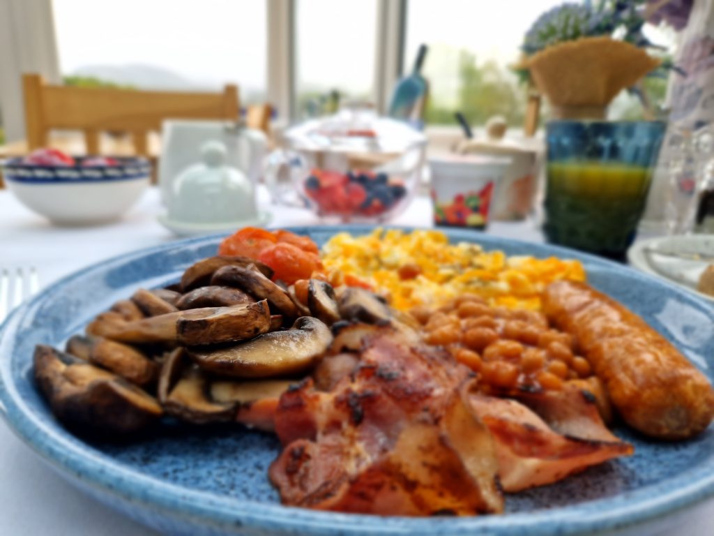Breakfast at Cuillich Mill B&B