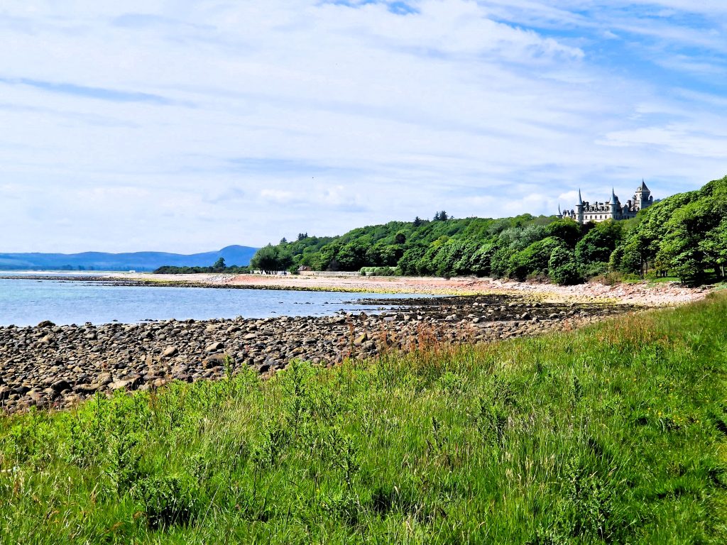 Dunrobin Castle from the John O'Groats Trail 